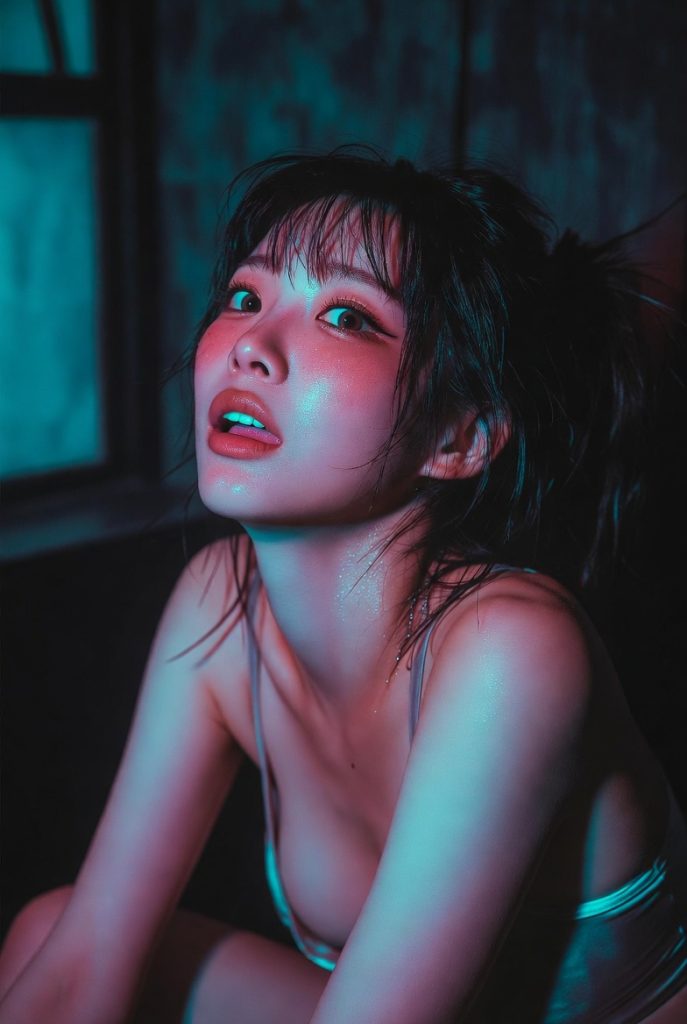 asian kpop girl shy to horny transformation 2026
