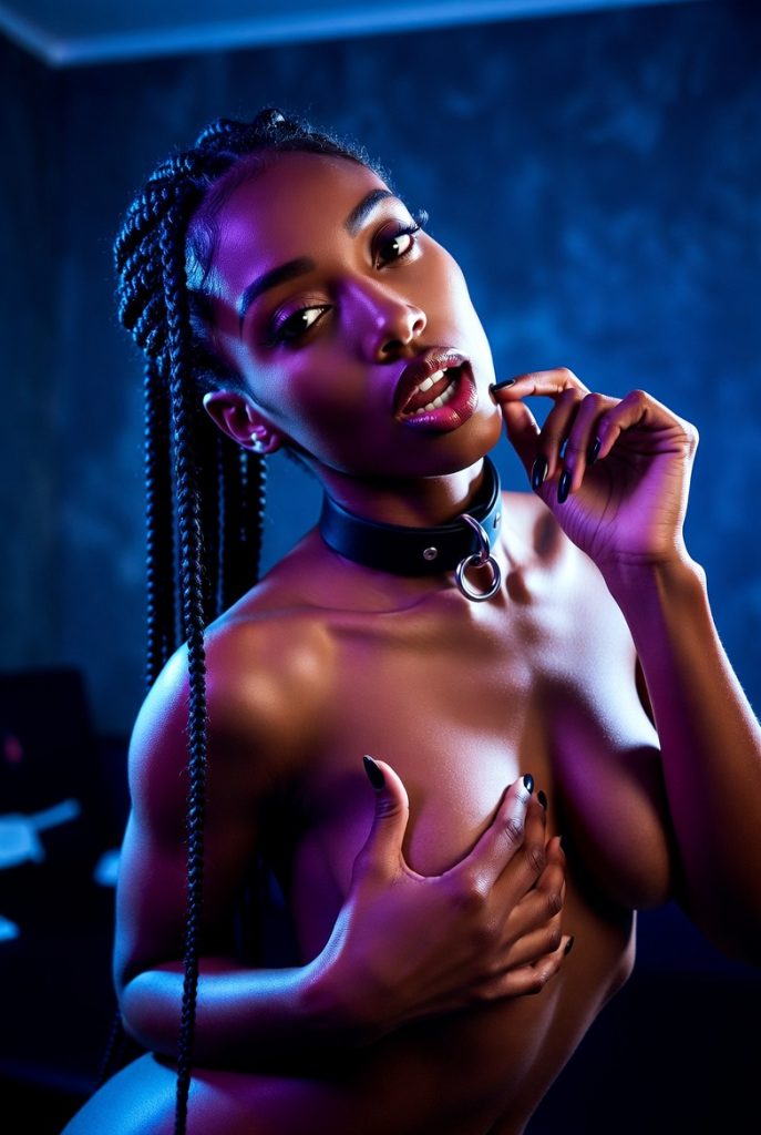 ebony dominant playful cam session 2026