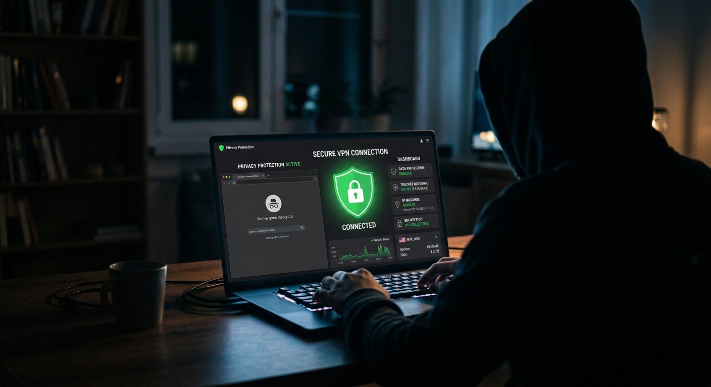 VPN protection for anonymous adult video chat