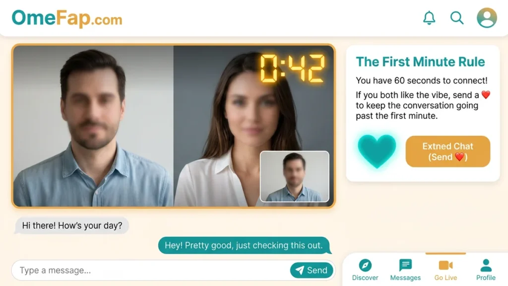 OmeFap UI 60-second rule
