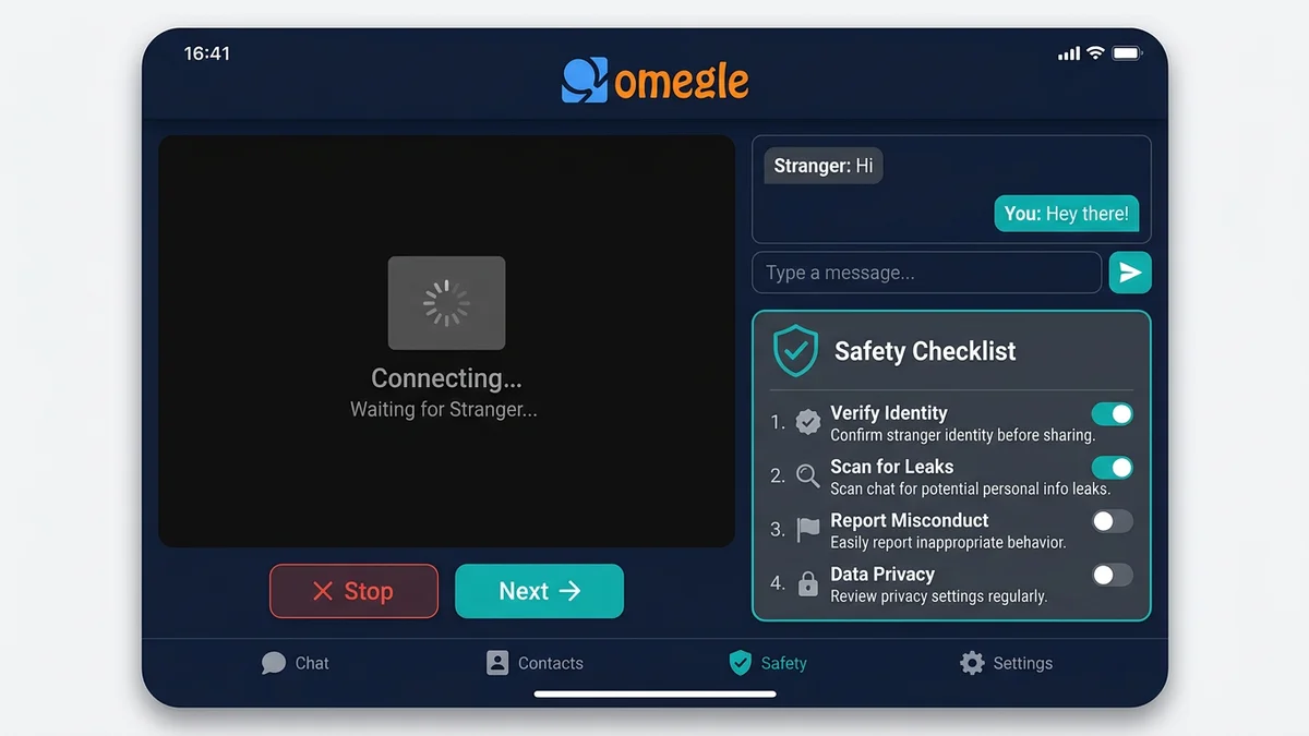 Safe ways to find omegle leaks